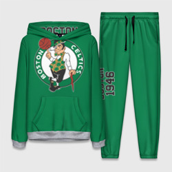 Женский костюм с толстовкой 3D Boston Celtics