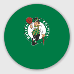 Круглый коврик для мышки Boston Celtics