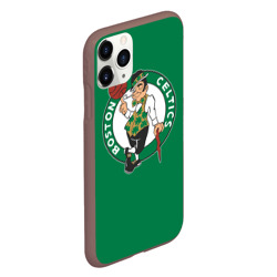 Чехол для iPhone 11 Pro матовый Boston Celtics - фото 2