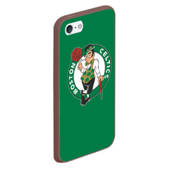 Чехол для iPhone 5/5S матовый Boston Celtics - фото 2