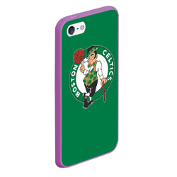 Чехол для iPhone 5/5S матовый Boston Celtics - фото 2