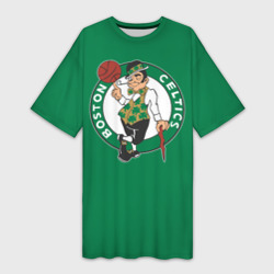 Платье-футболка 3D Boston Celtics