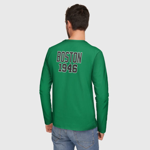 Мужской лонгслив 3D Boston Celtics, цвет 3D печать - фото 4