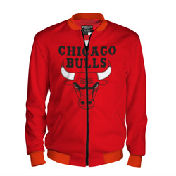 Мужской бомбер 3D Chicago Bulls