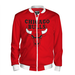 Мужской бомбер 3D Chicago Bulls