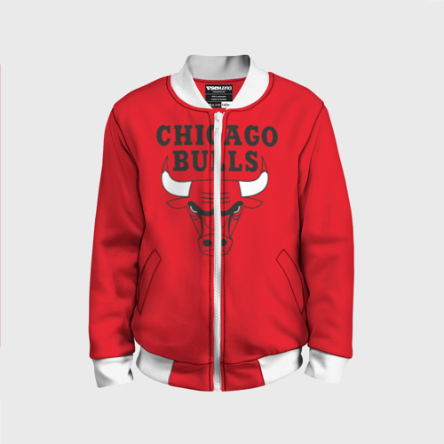 Детский бомбер 3D Chicago Bulls