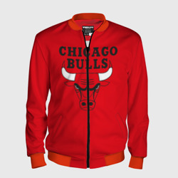 Мужской бомбер 3D Chicago Bulls