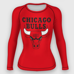 Женский рашгард 3D Chicago Bulls