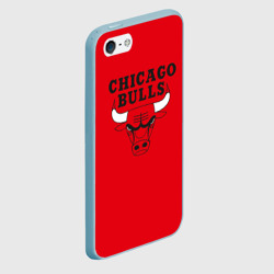 Чехол для iPhone 5/5S матовый Chicago Bulls - фото 2