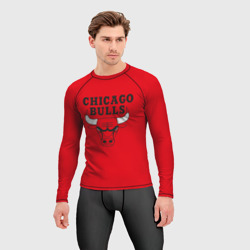 Мужской рашгард 3D Chicago Bulls - фото 2