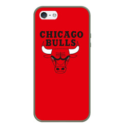 Чехол для iPhone 5/5S матовый Chicago Bulls