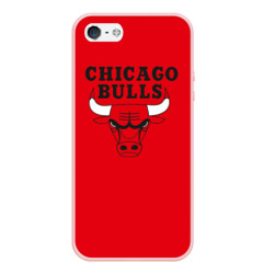 Чехол для iPhone 5/5S матовый Chicago Bulls