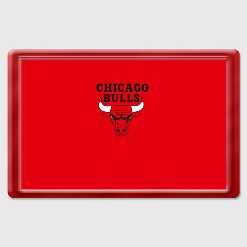 Магнит 45*70 Chicago Bulls, цвет красный