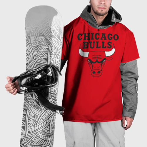 Накидка на куртку 3D Chicago Bulls, цвет 3D печать