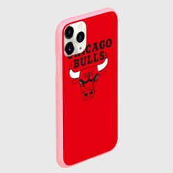 Чехол для iPhone 11 Pro матовый Chicago Bulls - фото 2