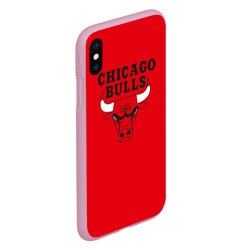 Чехол для iPhone XS Max матовый Chicago Bulls - фото 2