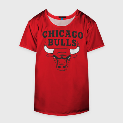 Накидка на куртку 3D Chicago Bulls, цвет 3D печать - фото 4