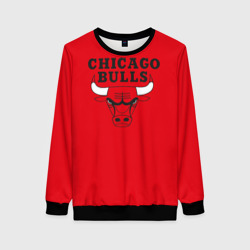 Женский свитшот 3D Chicago Bulls