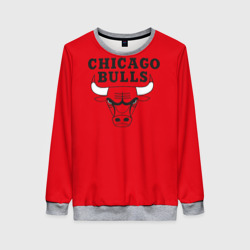 Женский свитшот 3D Chicago Bulls