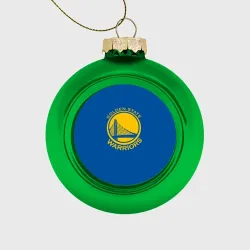 Ёлочный шар стеклянный/пластиковый Golden State Warriors