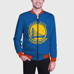 Мужской бомбер 3D Golden State Warriors - фото 2