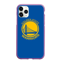 Чехол для iPhone 11 Pro Max матовый Golden State Warriors