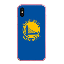 Чехол для iPhone XS Max матовый Golden State Warriors