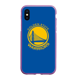 Чехол для iPhone XS Max матовый Golden State Warriors