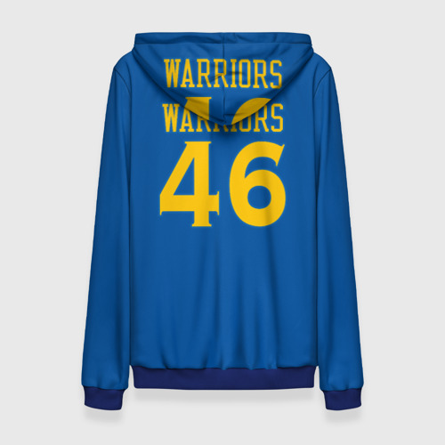 Женский костюм с толстовкой 3D Golden State Warriors, цвет синий - фото 2