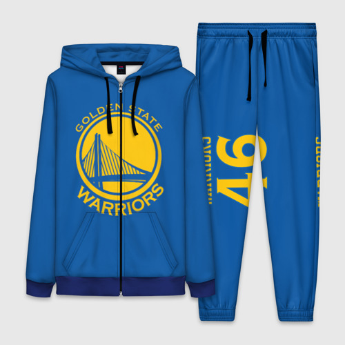 Женский костюм 3D Golden State Warriors, цвет синий