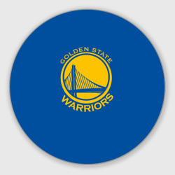 Круглый коврик для мышки Golden State Warriors