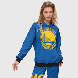 Женский костюм с толстовкой 3D Golden State Warriors - фото 2