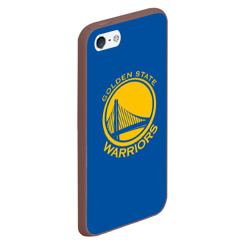 Чехол для iPhone 5/5S матовый Golden State Warriors - фото 2