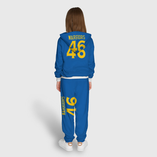 Детский костюм 3D Golden State Warriors, цвет белый - фото 6