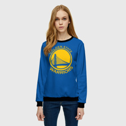 Женский свитшот 3D Golden State Warriors - фото 2