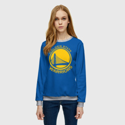 Женский свитшот 3D Golden State Warriors - фото 2