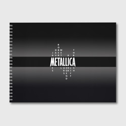 Альбом для рисования Участники группы Metallica