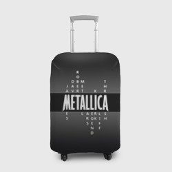 Чехол для чемодана 3D Участники группы Metallica