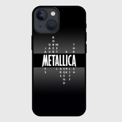 Чехол для iPhone 13 mini Участники группы Metallica