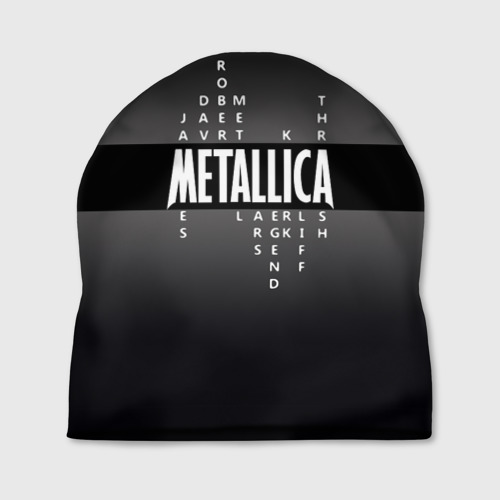 Шапка 3D Участники группы Metallica