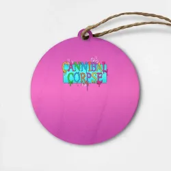 Деревянная игрушка круг Cannibal Corpse