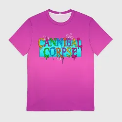 Мужская футболка 3D Cannibal Corpse