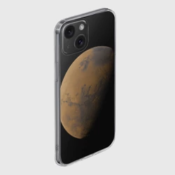 Чехол для iPhone 15 силиконовый с защитой камеры Марс - фото 2