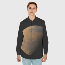 Мужская рубашка oversize 3D Марс - фото 2
