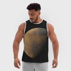Мужская спортивная майка 3D Марс - фото 2