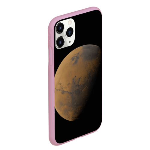 Чехол для iPhone 11 Pro Max матовый Марс, цвет розовый - фото 3
