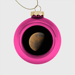 Ёлочный шар стеклянный/пластиковый Марс