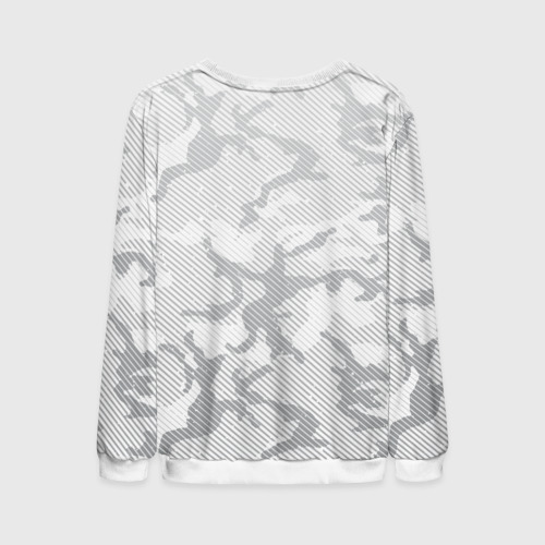Мужской свитшот 3D Lite Camouflage Lines, цвет белый - фото 2