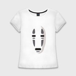 Женская футболка хлопок Slim Безликий Бог Каонаси 2