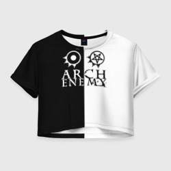 Женская футболка Crop-top 3D Arch Enemy